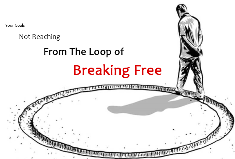 Break Free From The Loop of Not Reaching Your Goals: The Ultimate No-BS Guide